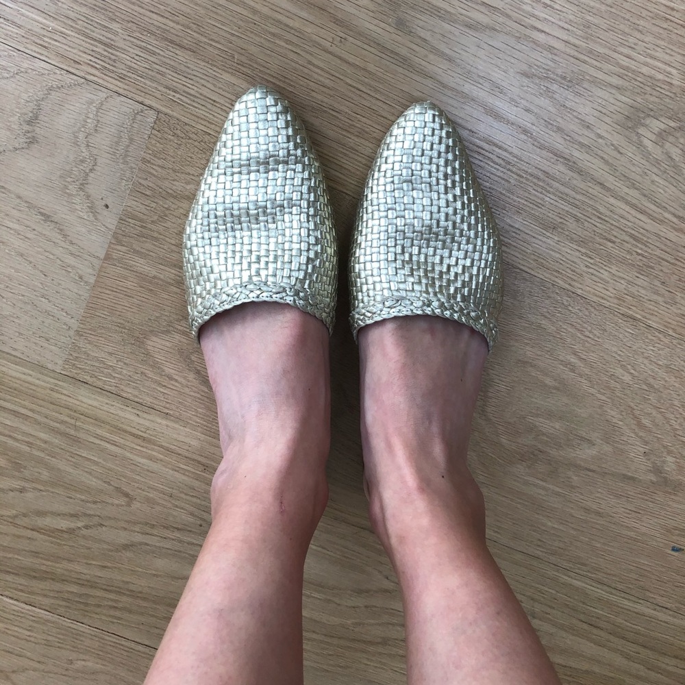 Kate spade Mariel woven mules